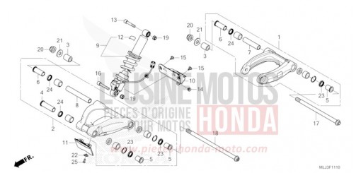 BRAS DE COUSSIN GL1800DAP de 2023